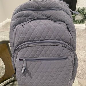 COPY - Like new Vera Bradley large gray backpack